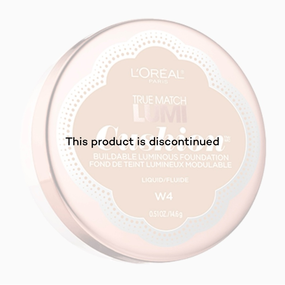 L’OREAL PARIS True Match Lumi Cushion Foundation W4 Natural Beige NEW NIP - Picture 5 of 8